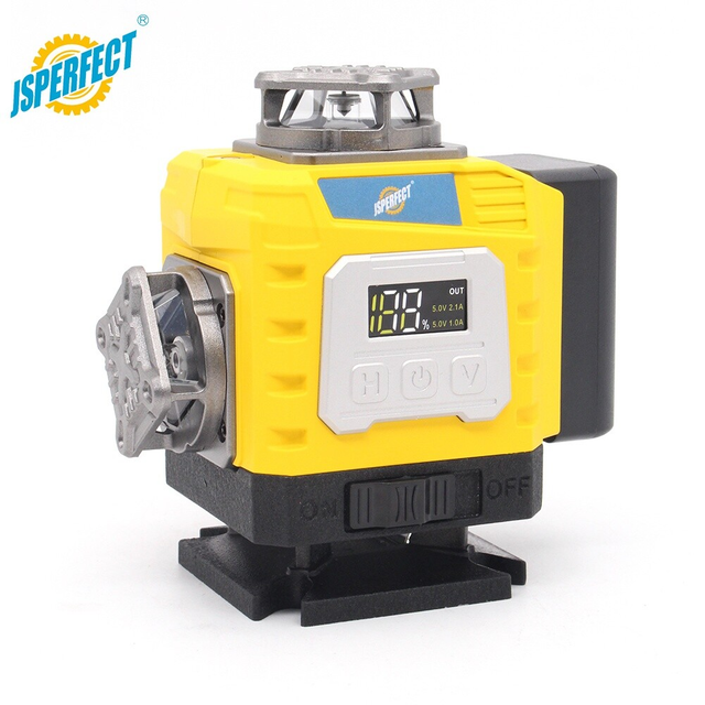 JSPERFECT High Quality Self-leveling Automatic Rotary 16 Lines Laser Level