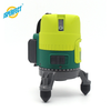 JSPERFECT OEM Attractive Design Small Size Green Beam 360 Rotation 4V1H1D Laser Level