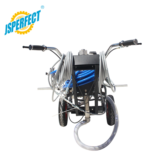 Two Spray Guns powerful engine airless Road Marking Sprayer