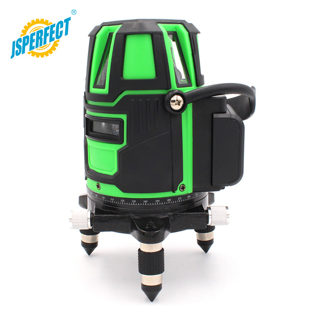 5 Lines Rotating Green Beam Laser Level for Construction