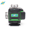 New 4D Green Beam Industrial DIY Grade Touch Screen Laser Level with 1m Tripod