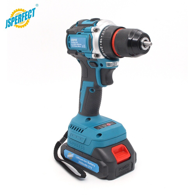 Wholesale New Design Brushless High Quality 21V 13mm Cordless Drill