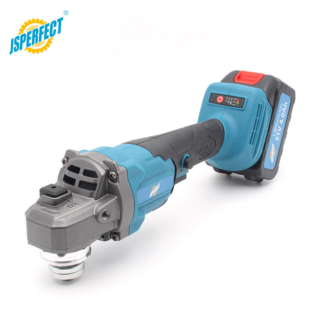 Factory Direct Sales High Quality 21V Brushless Lithium-electric Cordless Angle Grinder