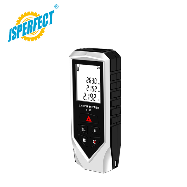 JSPERFECT Hot Selling Red Beam Handheld Laser Distance Meter for Distance Measurement