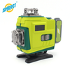 JSPERFECT High Accuracy Asram Green 16 Lines 4D Laser Level with Touching Screen