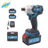 Factory Wholesale 21V Brushless Cordless Impact Wrench 330N.m Torque Battery Powered Electric Screw Driver Compatible With Makita Battery For Automotive & Construction