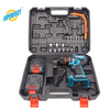 JSPERFECT 21V Brushless Impact Drill Machine 45Nm Max Torque 13mm Chuck Variable Speed Reversible