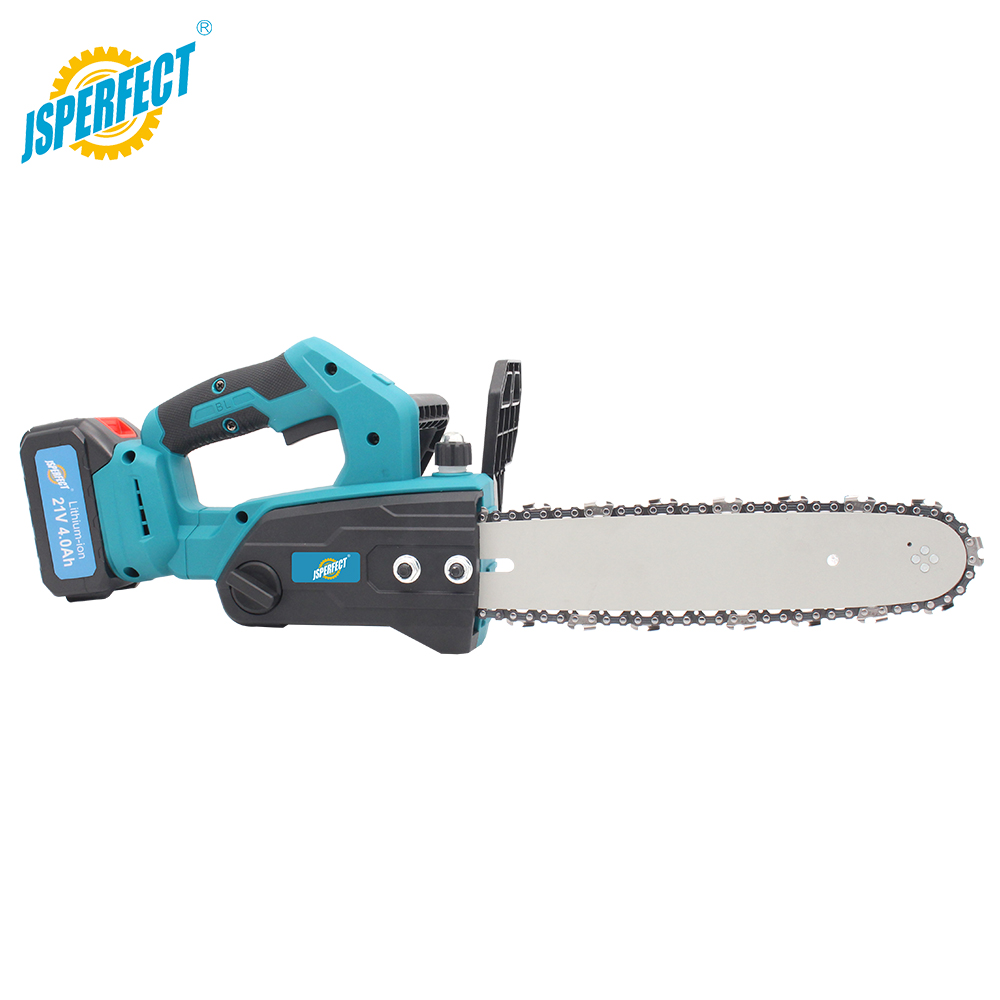 OEM Acceptable Brushless Cordless Mini Chainsaw 10/12 Inch Portable Rechargeable Chain Saw With Two Lithium Batteries