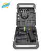 12V Battery Powered Cordless Drill Driver 35N.m Torque Brush Motor Portable Electric Drill Kit For Household Wood Metal Drilling