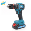 21V Brushless Keyless Chuck 28,000 IPM Cordless Impact Drill
