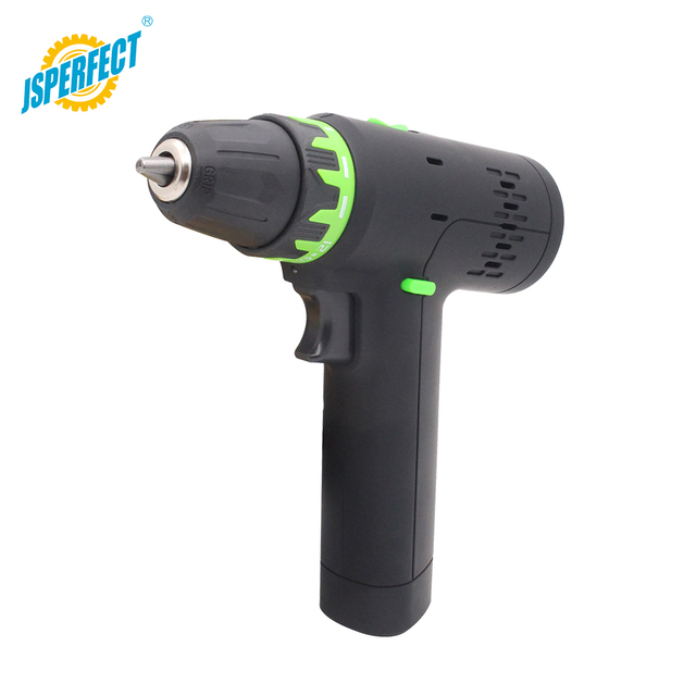 12V Battery Powered Cordless Drill Driver 35N.m Torque Brush Motor Portable Electric Drill Kit For Household Wood Metal Drilling