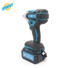 Brushless Motor Electric Cordless Impact Wrench With Two Strong Battery Impact Wrench