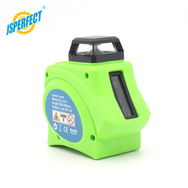5 Lines Green Self Leveling Cross Line Laser Level