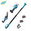 Wholesale 2-in-1 Cordless Electric Pruner Mini Chainsaw With Telescopic 2.5m Pole Rechargeable Tree Cutting Tool For Orchard Garden