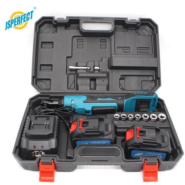 CRW21A 21V Brushless Cordless Ratchet Wrench 3/8 Inch 80Nm Max Torque 4000mAh Makita Type Battery Electric Ratchet Wrench Kit With BMC Box