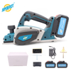 Factory Wholesale Battery Powered Cordless Hand Planer 21V 4000mAh Lithium Electric Planer 82mm Width Wood Surface Flattening Power Tool